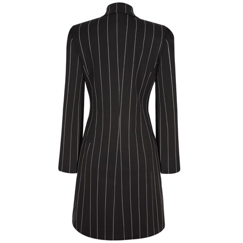 Saco City Femme Cuello Solapa Diseño a Rayas