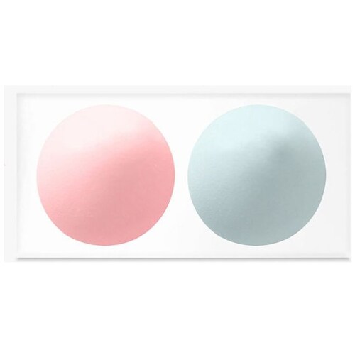 Set de 2 Esponjas para Maquillaje "cenicienta"
