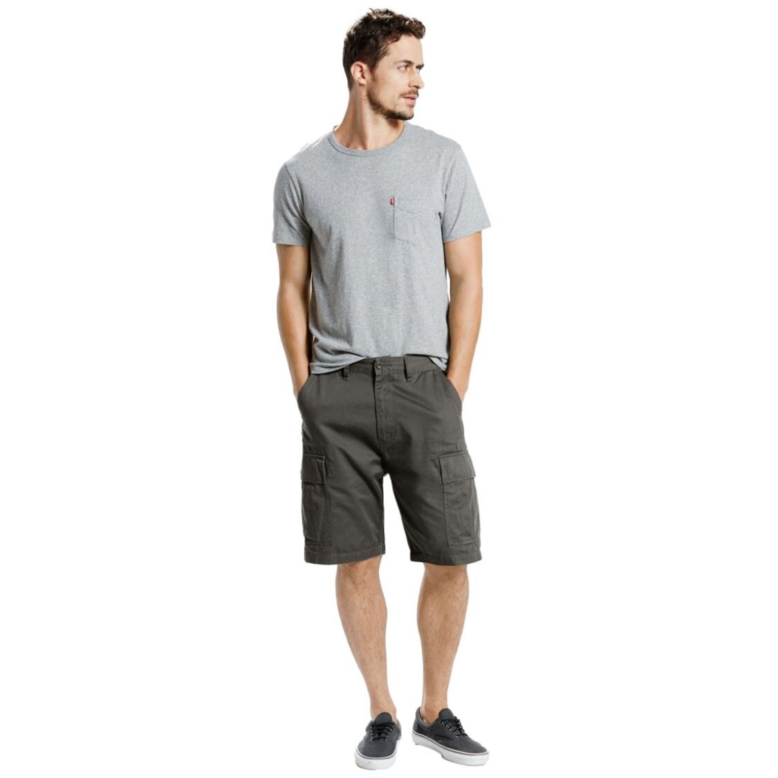 Short con bolsillos a online los lados para hombre