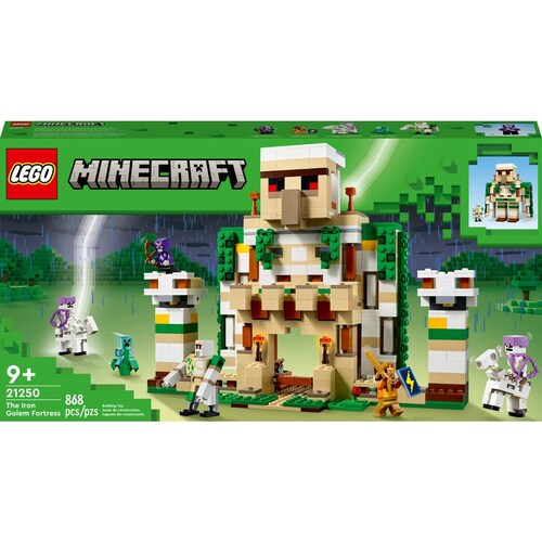La Fortaleza Del Gólem de Hierro Lego Minecraft