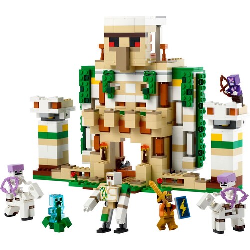 La Fortaleza Del Gólem de Hierro Lego Minecraft
