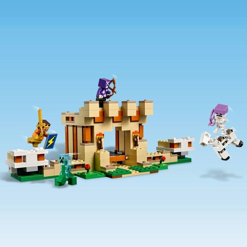 La Fortaleza Del Gólem de Hierro Lego Minecraft