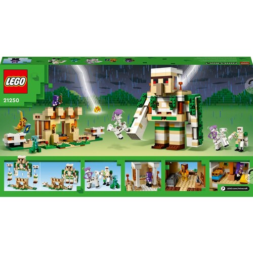 La Fortaleza Del Gólem de Hierro Lego Minecraft