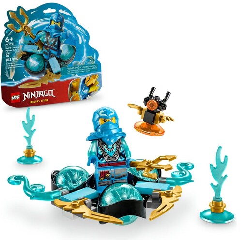 Nya Dragon Power: Derrape Spinjitzu Lego Ninjago