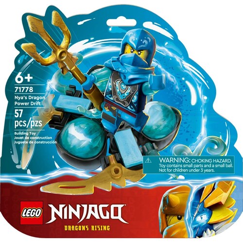 Nya Dragon Power: Derrape Spinjitzu Lego Ninjago