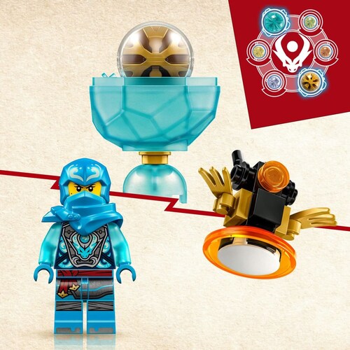 Nya Dragon Power: Derrape Spinjitzu Lego Ninjago