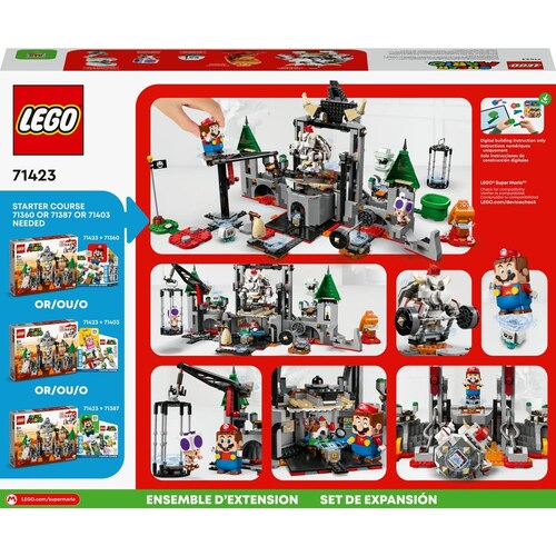 Set de Expansión: Batalla Contra Bowsitos en el Castillo Lego Super Mario