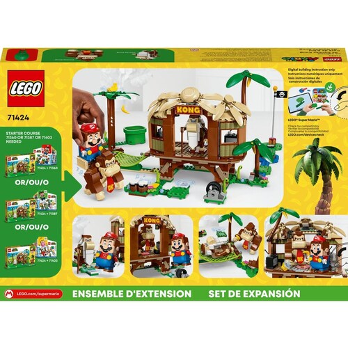 Set de Expansión: Casa De Árbol de Donkey Kong Lego Super Mario