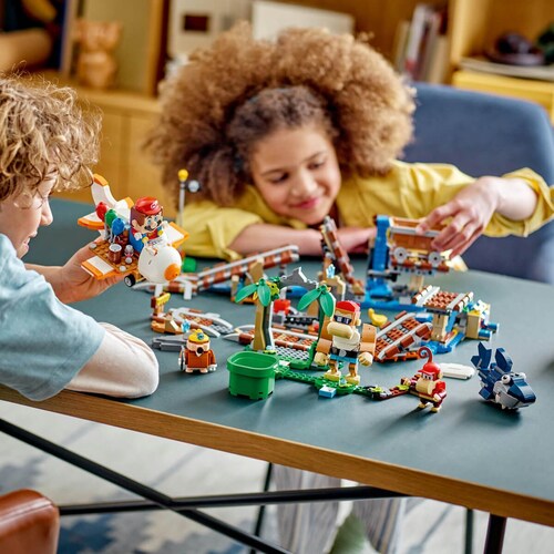 Set de Expansión: Vagoneta Minera de Diddy Kong Lego Super Mario