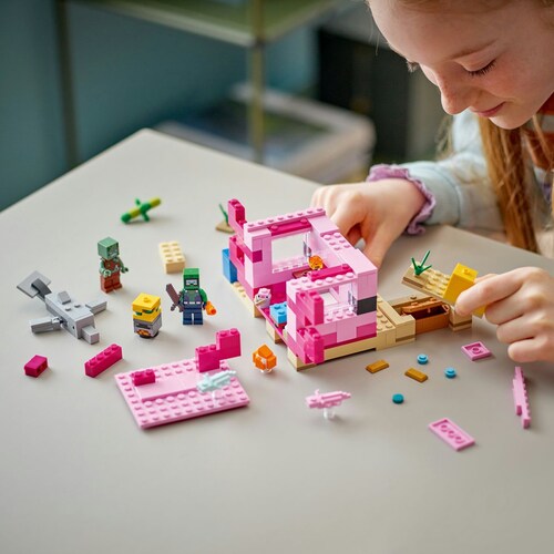 La Casa-Ajolote Lego Minecraft