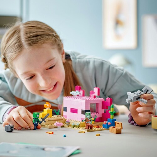 La Casa-Ajolote Lego Minecraft