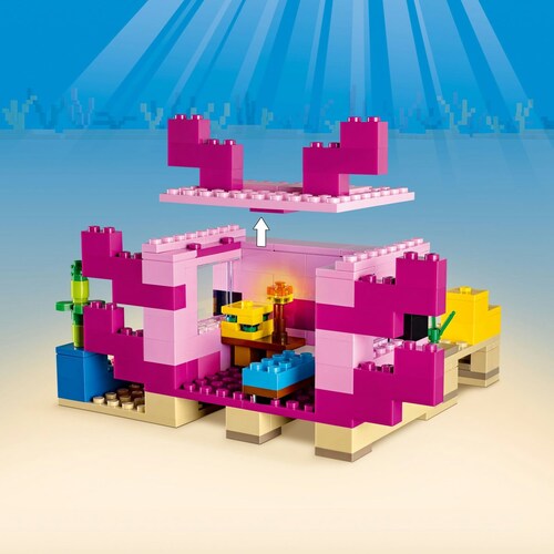 La Casa-Ajolote Lego Minecraft