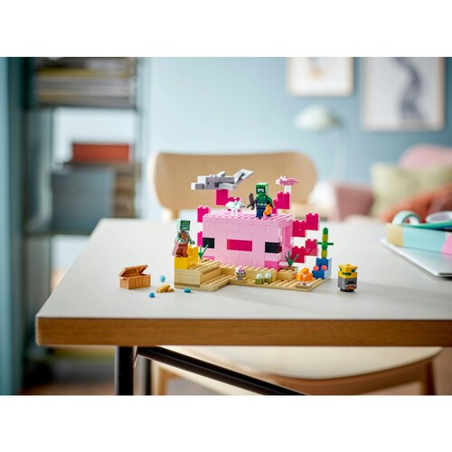 La Casa-Ajolote Lego Minecraft