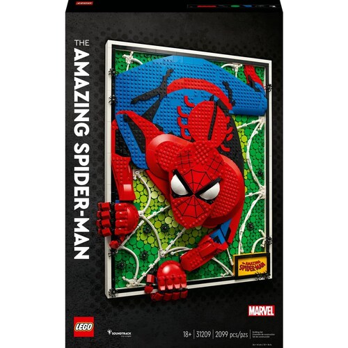 El Sorprendente Spider-Man Lego Art