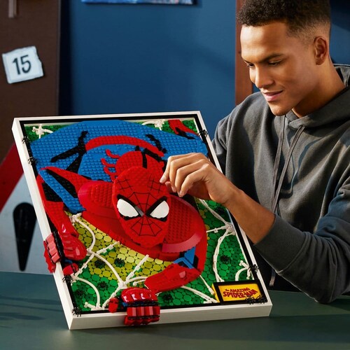 El Sorprendente Spider-Man Lego Art