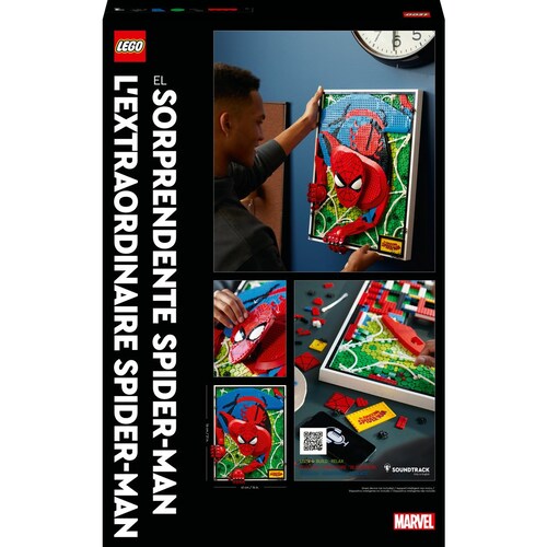 El Sorprendente Spider-Man Lego Art