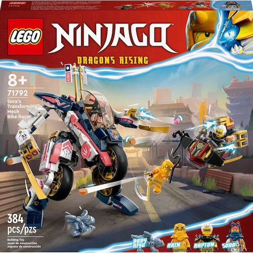 Moto de Carreras Transformable en Mech De Sora Lego Ninjago