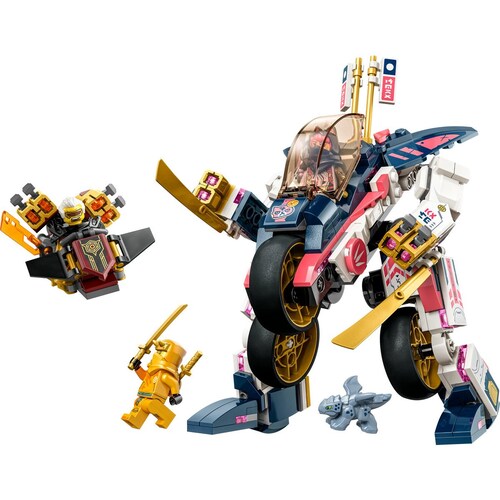 Moto de Carreras Transformable en Mech De Sora Lego Ninjago