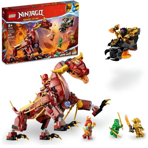 Dragón de Lava Transformable de Heatwave Lego Ninjago
