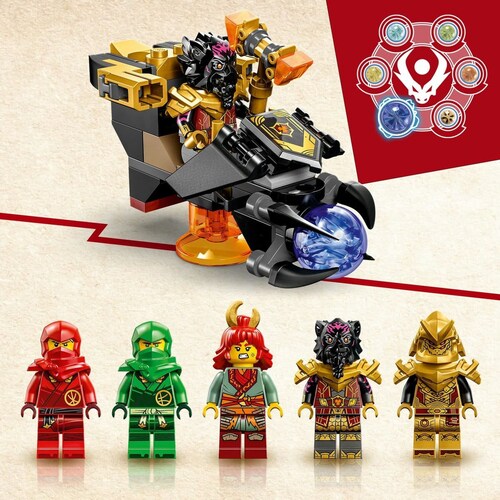 Dragón de Lava Transformable de Heatwave Lego Ninjago