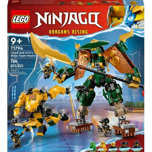 Mechs Del Equipo Ninja de Lloyd y Arin Lego Ninjago