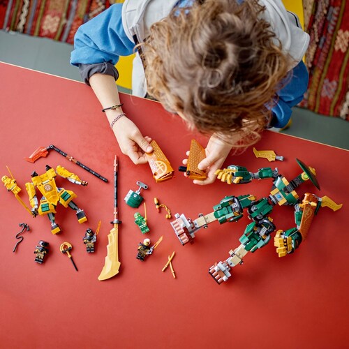 Mechs Del Equipo Ninja de Lloyd y Arin Lego Ninjago