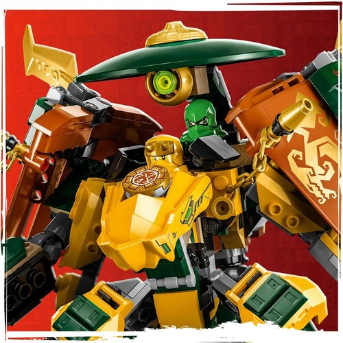 Mechs Del Equipo Ninja de Lloyd y Arin Lego Ninjago
