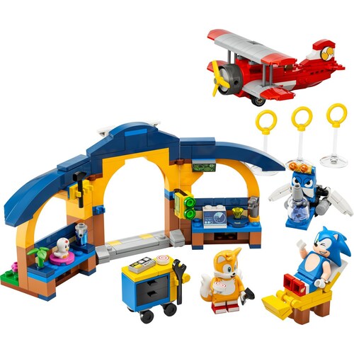 Taller y Avión Tornado de Tails Lego Sonic The Hedgehog™