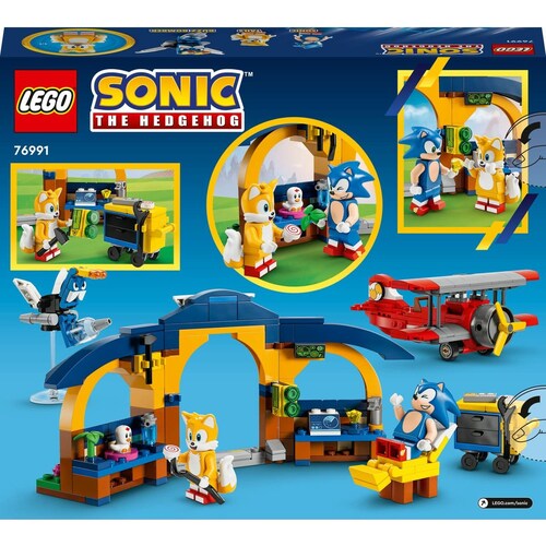 Taller y Avión Tornado de Tails Lego Sonic The Hedgehog™