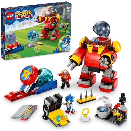 Sonic Vs. Robot Death Egg Del Dr. Eggman Lego Sonic The Hedgehog™