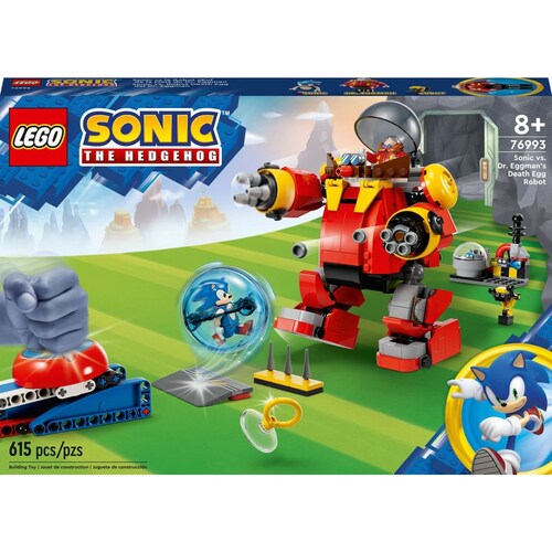Sonic Vs. Robot Death Egg Del Dr. Eggman Lego Sonic The Hedgehog™
