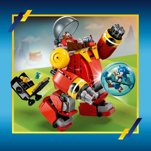 Sonic Vs. Robot Death Egg Del Dr. Eggman Lego Sonic The Hedgehog™