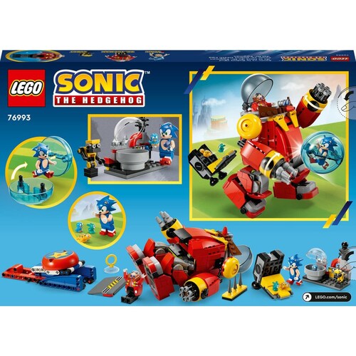 Sonic Vs. Robot Death Egg Del Dr. Eggman Lego Sonic The Hedgehog™