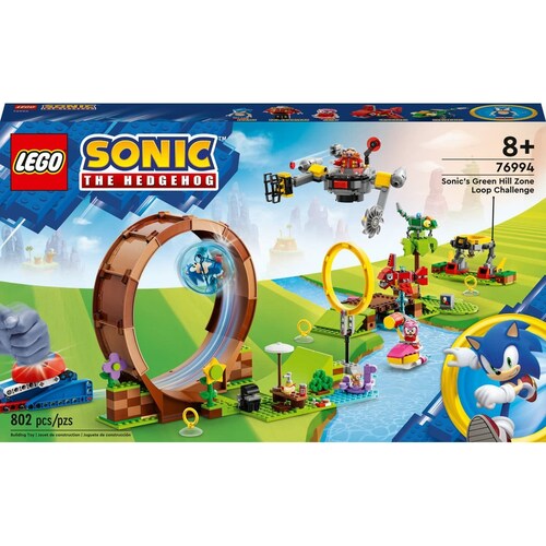 Sonic: Desafío Del Looping de Green Hill Zone Lego Sonic The Hedgehog™