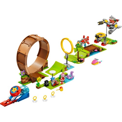 Sonic: Desafío Del Looping de Green Hill Zone Lego Sonic The Hedgehog™