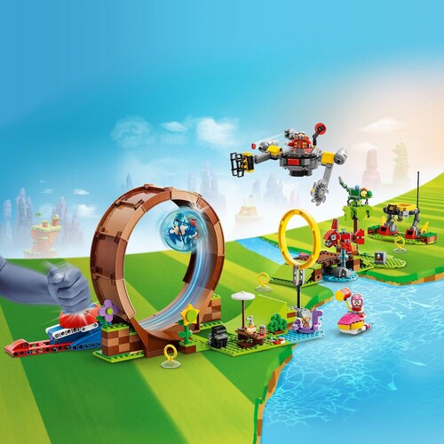 Sonic: Desafío Del Looping de Green Hill Zone Lego Sonic The Hedgehog™