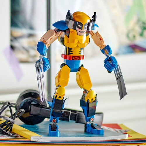 Figura para Construir: Wolverine Lego Super Heroes Marvel