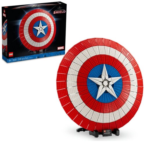 Escudo Del Capitán América Lego Super Heroes Marvel