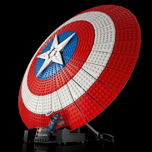 Escudo Del Capitán América Lego Super Heroes Marvel