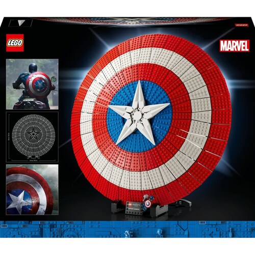 Escudo Del Capitán América Lego Super Heroes Marvel