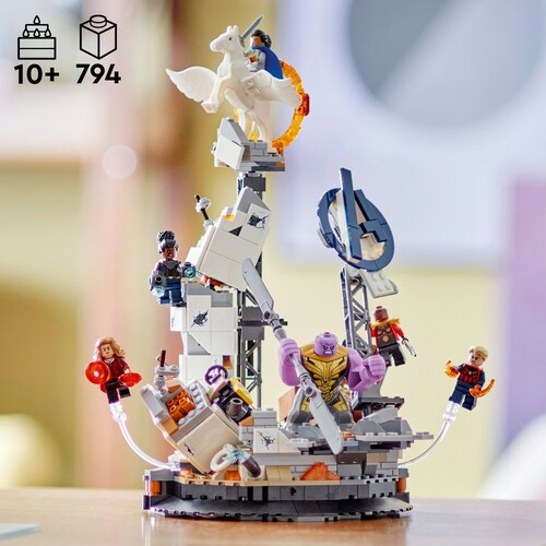Batalla Final de Endgame Lego Super Heroes Marvel