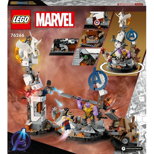 Batalla Final de Endgame Lego Super Heroes Marvel