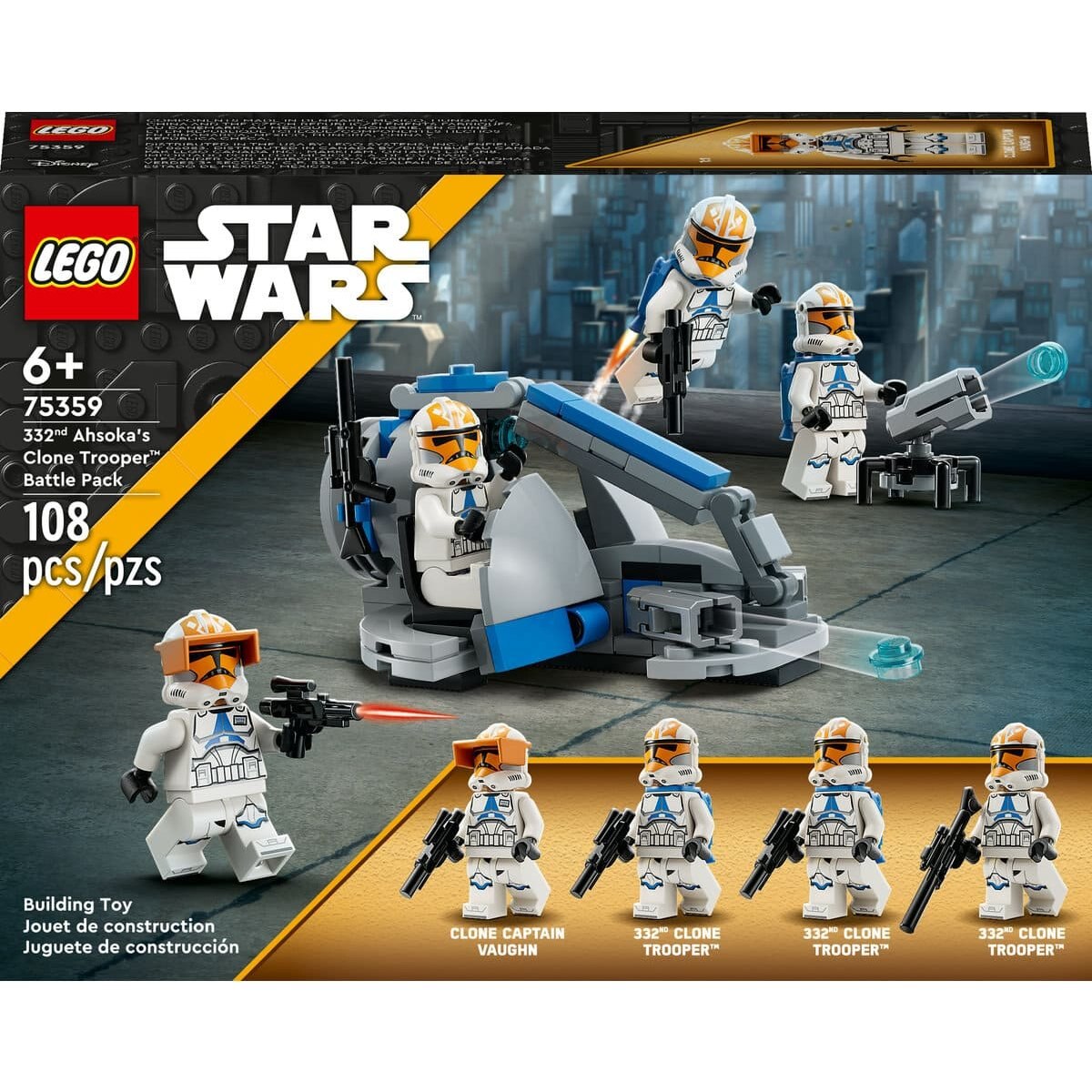 Pack de Combate Clon Troopers de la 332 de Ahsoka Lego Star Wars