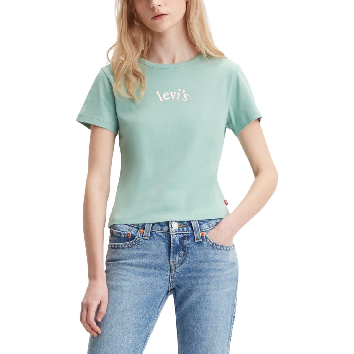 Camiseta rayas levis online mujer