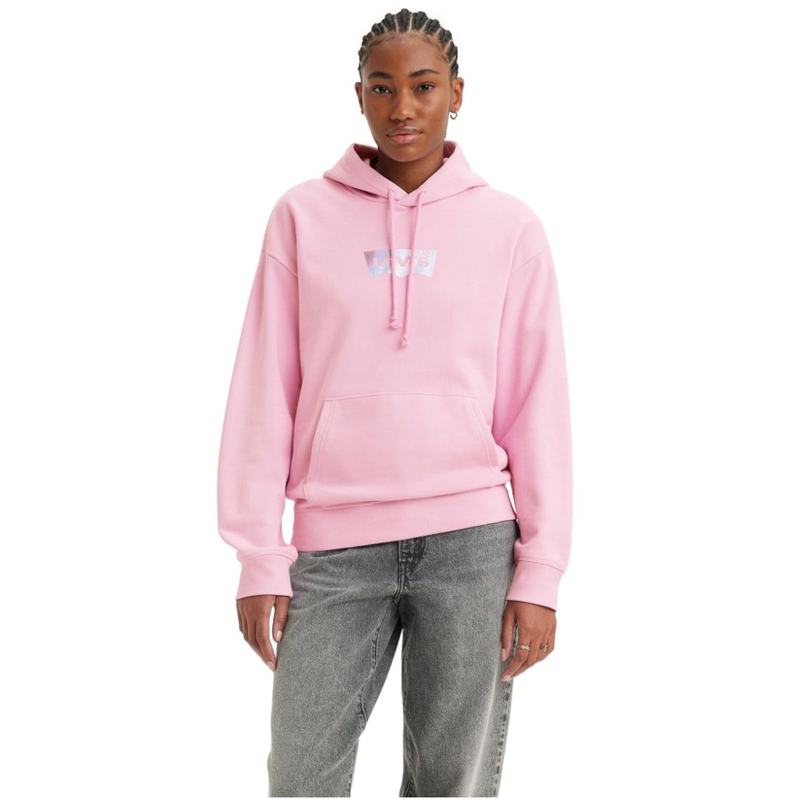 Levi Strauss Sudadera Levis Rosa Mujer Sudaderas Mujer Sudadera