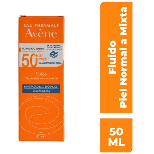 Avène Protector Solar Fluido Sin Color 50Ml