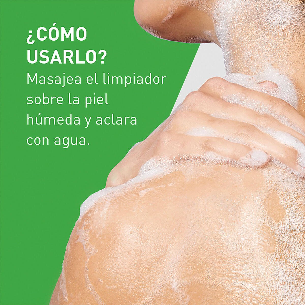 CeraVe Limpiador En Aceite Espumoso Hidratante Rostro y Cuerpo 473 ml image number 5