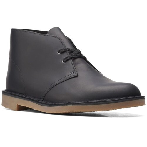 Botín Clarks en Piel Negro