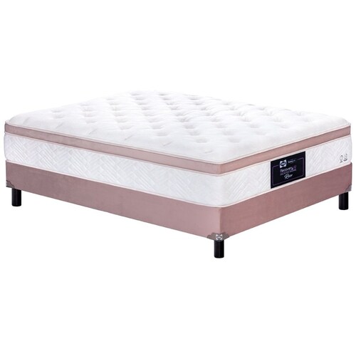 Colchón y Box Sealy Rose Queen Size