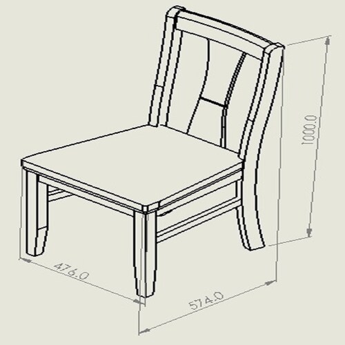 Comedor Pisa para 6 Personas New Challenge